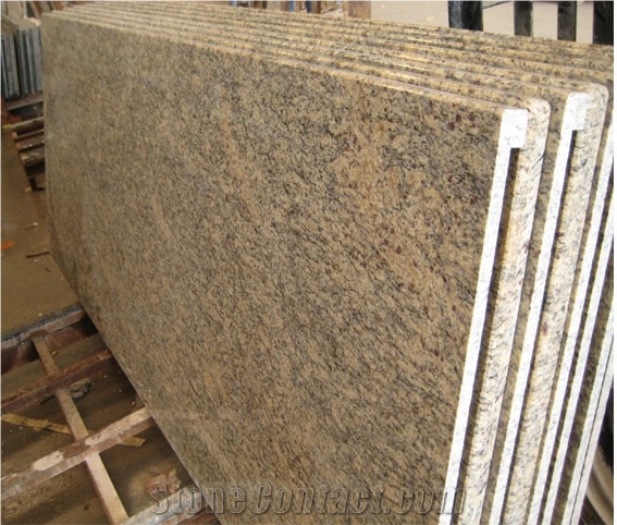 Giallo Santa Cecelia Granite Countertop Brazil Granite Pre