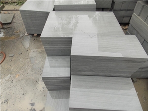 Grey Wood Sandstone, China Sandstone Slab & Tile, Sichuan Grey Sandstone Slabs & Tiles