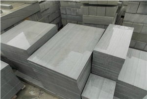 Grey Wood Sandstone, China Sandstone Slab & Tile, Sichuan Grey Sandstone Slabs & Tiles