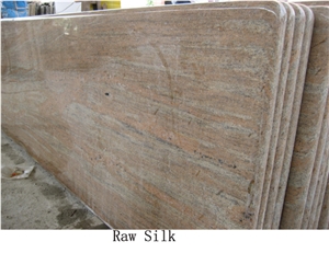 Raw Silk Granite Countertop, India Granite Countertop, Kitchen Countertop