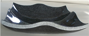 Stone Sink, Bathroom Stone Sink, Blue Pearl Granite Basins