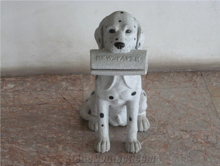 Cartoon Carving Stone, Sandstone Grey Basalt Sculpture & Statue