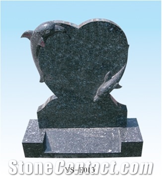 Pearl Blue Granite Monument & Tombstone