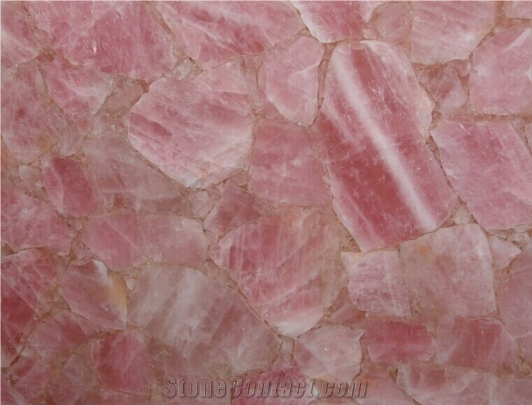 Pink Crystal Gem Stone
