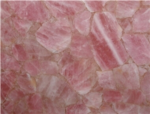 Pink Crystal Gem Stone