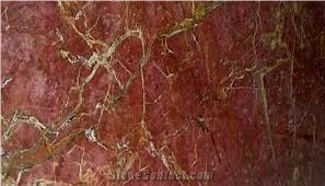 Rosso Diaspro Marble Block, Italy Red Marble