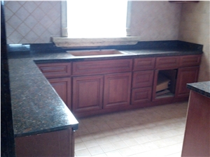 Blue Pearl Kitchen Countertop , Granite Countertop