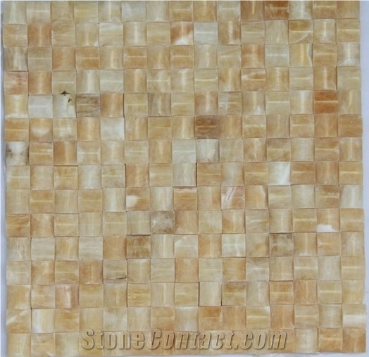 Honey Onyx Mosaic, Bread Surface Mosaic