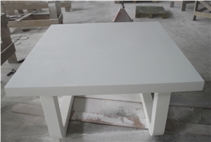 Modern White Dining Table,Cafe Table, Coffee Table, Artificial Marble Coffee Tables