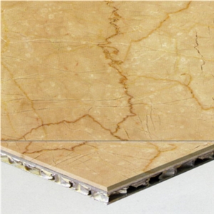 Welest Botticino Classico Beige Composite Marble Tile,Honeycomb Marble Panel,Cmh002