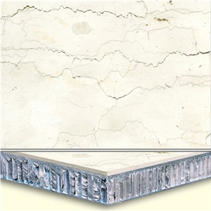 Welest Perlino Bianco Composit Marble Tile,Honeycomb Marble Panel,Cmh007