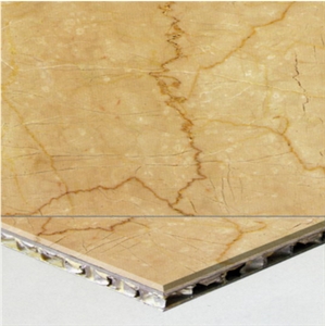 Wellest Botticino Classico Beige Marble on Top,Honycom Base Panel,Composit Marble Tile& Slab,Cmh002