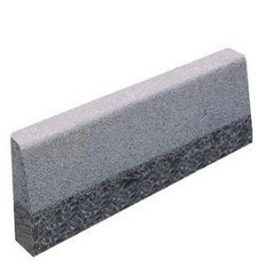 Wellest G654 Sesame Black Granite Kerb Stone, Bush Hammered Surface Side Stone,Road Stone,Ks001