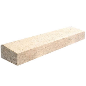 Wellest G682 Sunset Gold Granite Kerb Stone,Landscape Stone, Bush Hammered, Side Stone,Road Stone,Kerbstone,Ks014