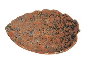 Wellest Gui-Lin Red Granite Basin & Sink,Leaf Shape Red Bathroom Stone Sink & Bowl,Ss008