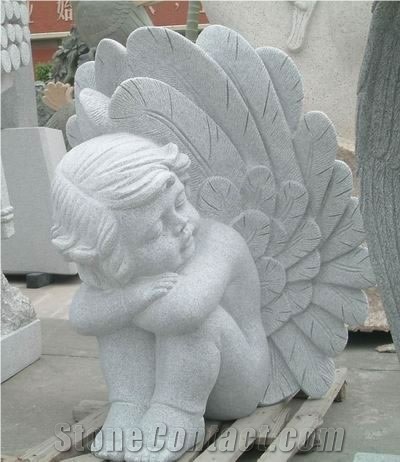 Wellest Iconology Sculpture & Statue, Handcarved Fairy Sculpture,Natural Stone Carving,Sis009