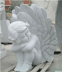 Wellest Iconology Sculpture & Statue, Handcarved Fairy Sculpture,Natural Stone Carving,Sis009