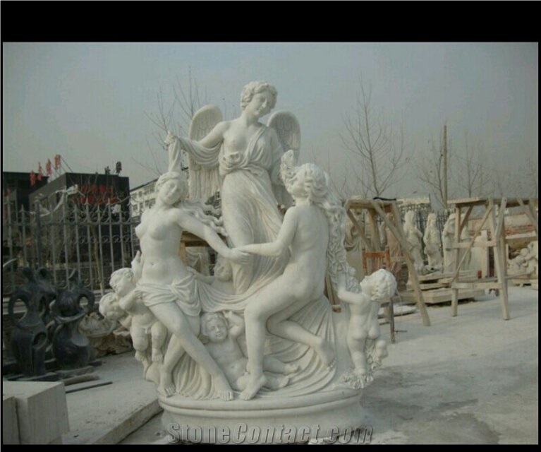 Wellest Iconology Sculpture & Statue, Handcarved Mother Sculpture,Natural Stone Carving,Sis006