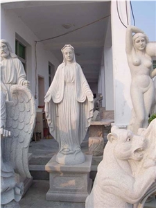 Wellest Iconology Sculpture & Statue, Handcarved Sculpture,Natural Stone Carving,Sis014