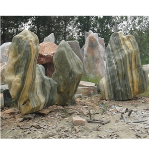 Wellest Landscape Boulder Stone, Landscape Decoration Rock, Garden Stone, Garden Rock,Item No.Lss024
