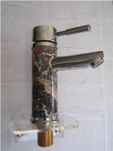 Wellest Rose Portor Marble Water Faucet,Mastone Tap,Bathroom Accessories, Swf001
