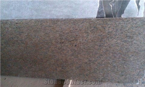 Gunpur Brown Slabs & Tiles, India Brown Granite