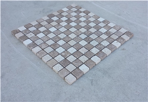 Mosaic Light Noce Travertine 1.0x2.3x2.3 Tumbled