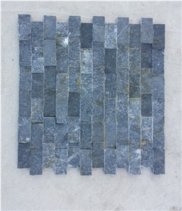 Split Linear Mosaic Bluestone Marble 2.4x4.8_split Face