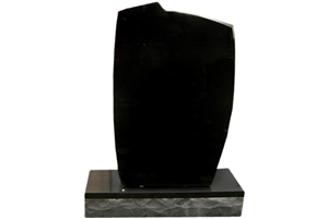 Giga China Absolute Black Granite Headstones