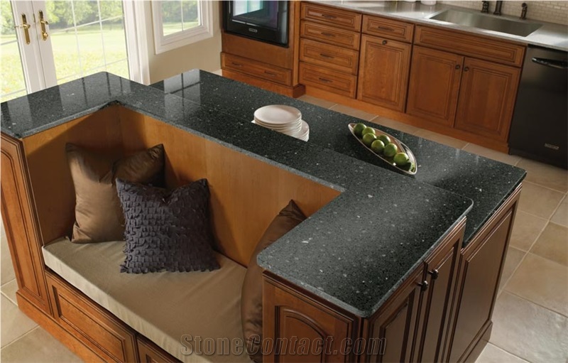 Giga Stone Faux Countertops, Beige Quartz Kitchen Countertops