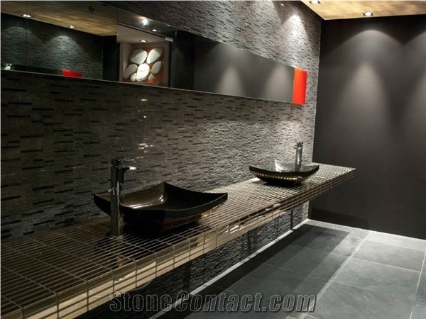 Black Granite Sink (Bowl), Shanxi Black Granite Sinks,Natural Shanxi Black Granite Wash Bowls