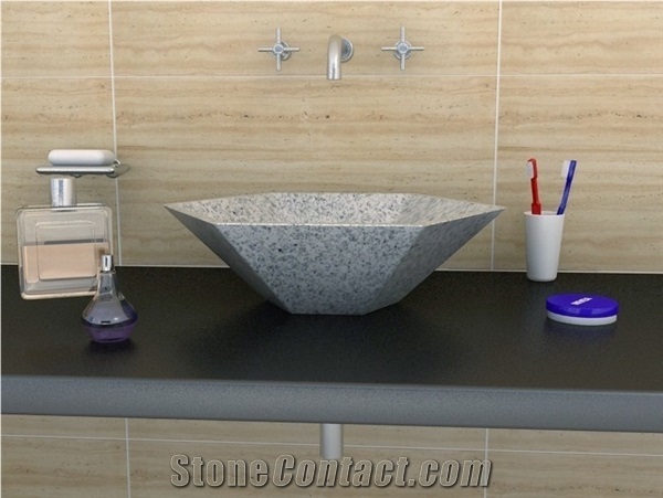 China G603 Granite Sink, G603 Grey Granite Sink,G603 Granite Kitchen Sinks for Sale