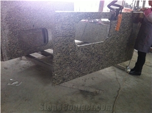 Golden Fiorito Granite Kithen Countertops, Yellow Granite Countertops,New Golden Fiorito Granite Kitchen Countertops