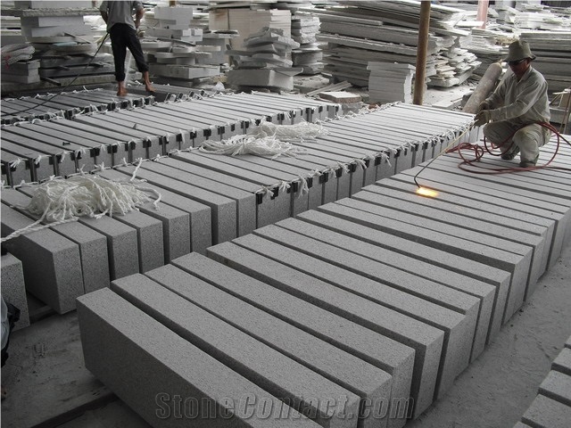 G603 Grey Granite Steps