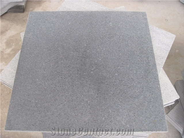 G654 Tiles, China Dark Grey Granite