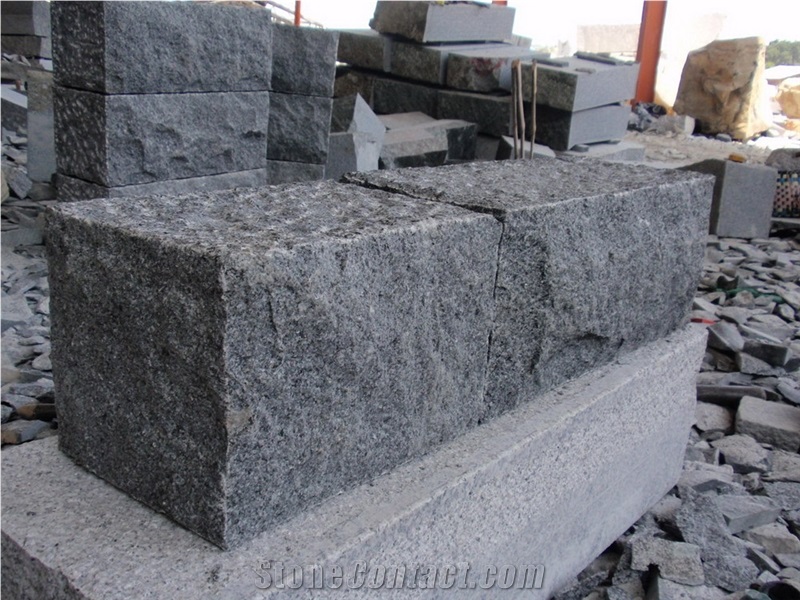 G654 Wall Stone, China Dark Grey Granite Wall