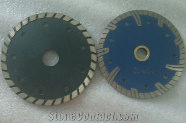 125 mm China Diamond Cutting Disc Sintered Turbo Segment Saw Blade