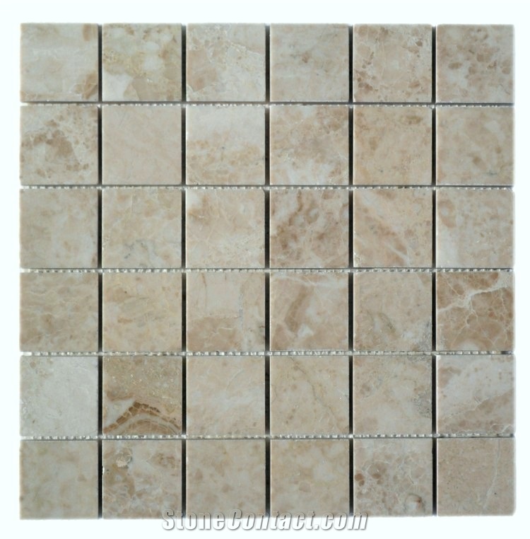 Cappucino Mosaics, Beige Marble Mosaics