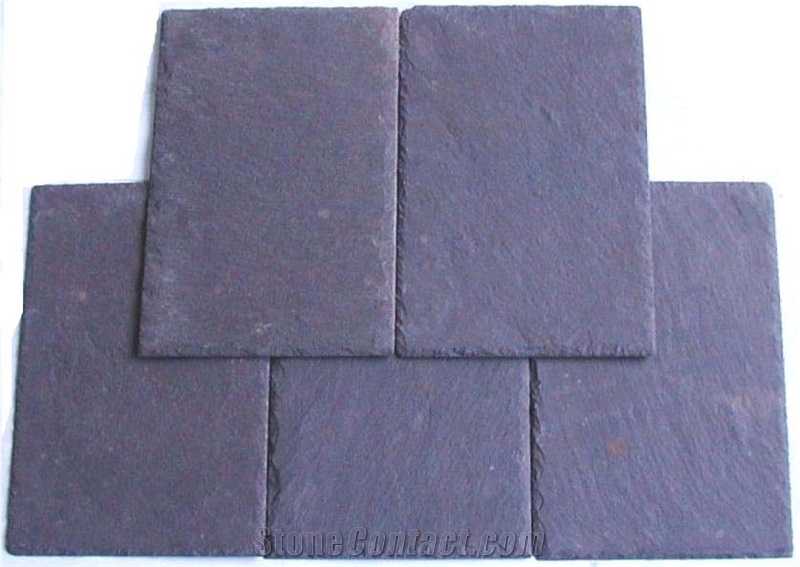 China Black Slate Roofing Tile