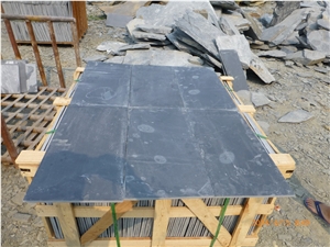 China Black Slate Slabs & Tiles