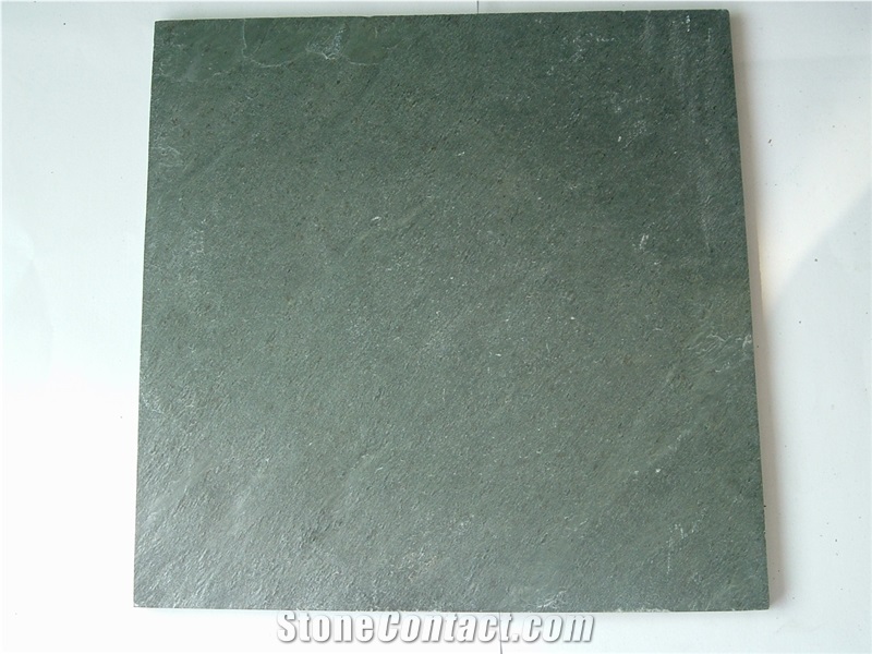 China Green Slate Slabs & Tiles