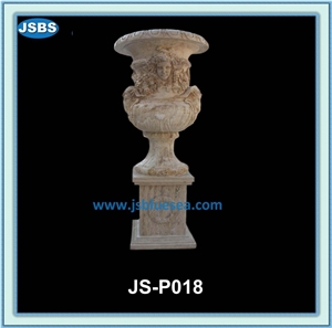 Antique Stone Flower Pot