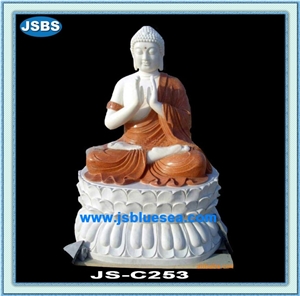 Buddha Stone Marble Statue, Natural Marble Statues