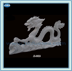 Natural Stone Dragon Statue, Natural Marble Statues