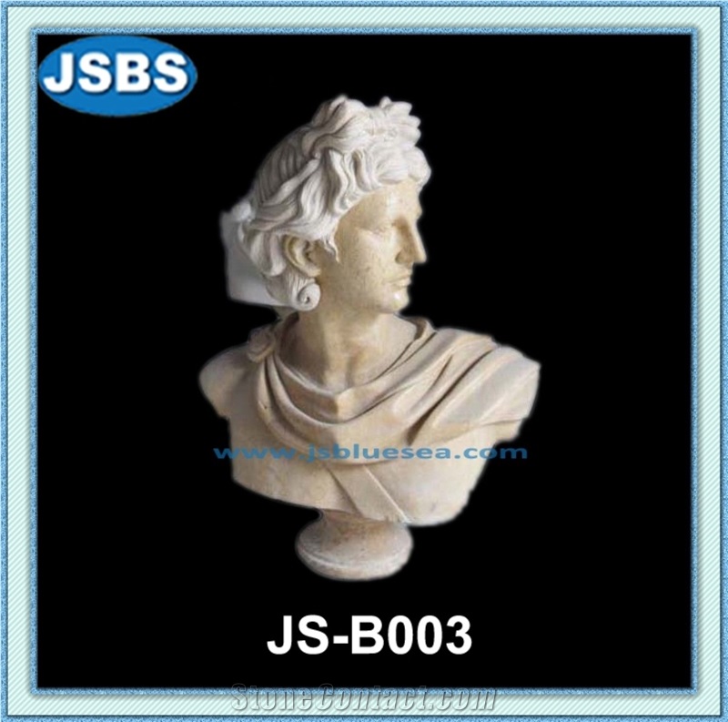Natural Stone Head Bust