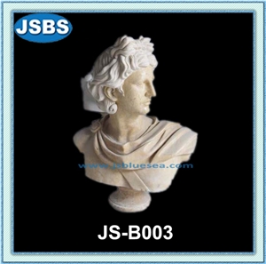 Natural Stone Head Bust