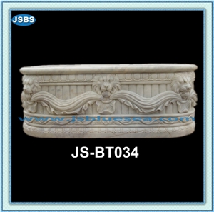 White Marble Bathtubs