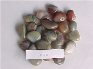 Agate Multicolor Pebble Stone