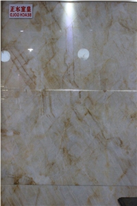 Beach Gold Marble Slabs & Tiles, China White Marble