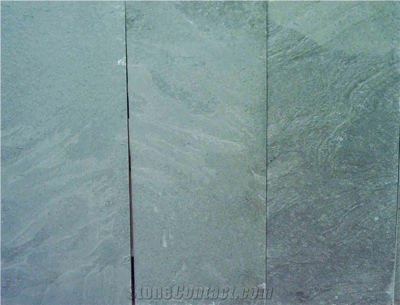 China Jade Slate Slabs & Tiles, China Blue Slate